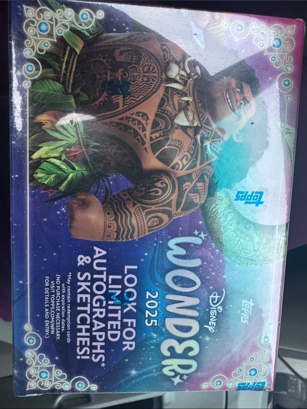 Topps 2025 wonder Disney box